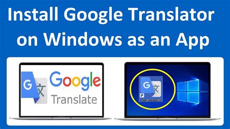 traductor google app for windows